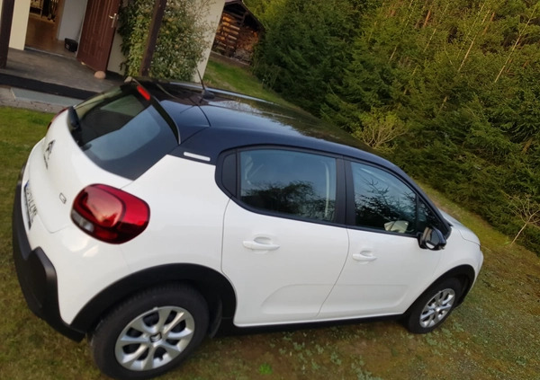 Citroen C3 cena 50450 przebieg: 23000, rok produkcji 2021 z Bydgoszcz małe 704